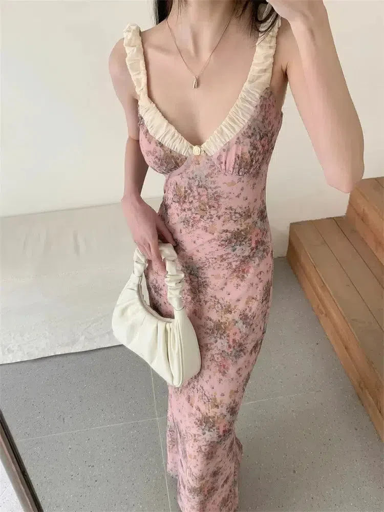Pink Maxi Dress - KAYSMAR
