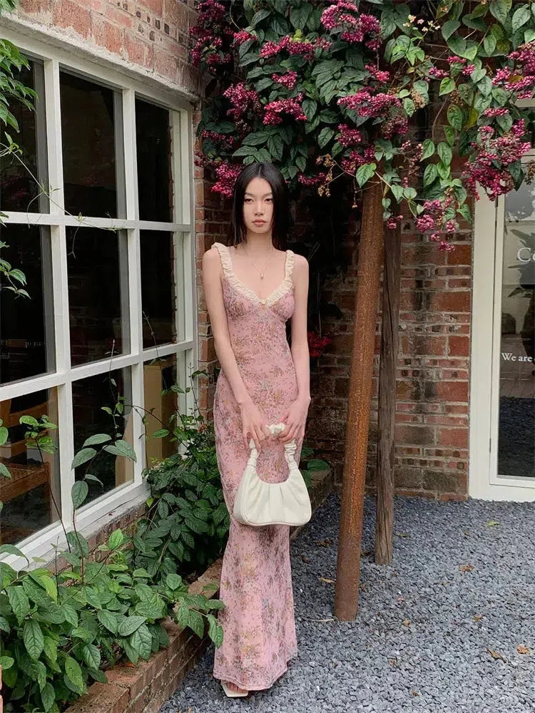 Pink Maxi Dress - KAYSMAR