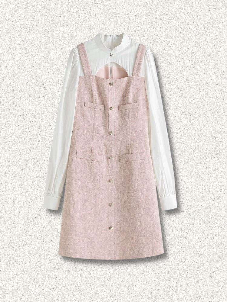 Pink Preppy Mini Dress - KAYSMAR