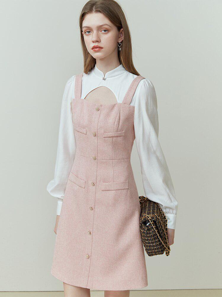 Pink Preppy Mini Dress - KAYSMAR