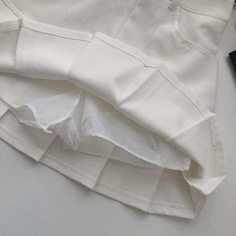 Pleated College Mini Skirt - KAYSMAR