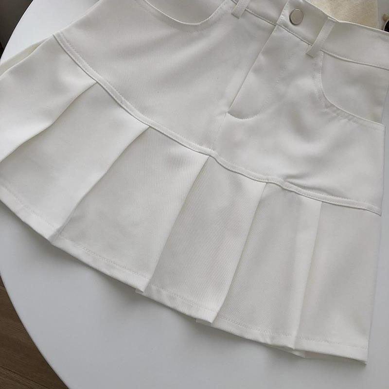 Pleated College Mini Skirt - KAYSMAR