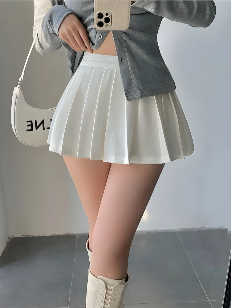 Pleated Tennis Mini Skirt - KAYSMAR
