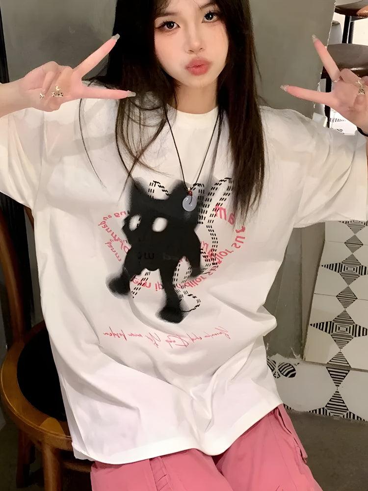 Shaking Cat Tee - KAYSMAR