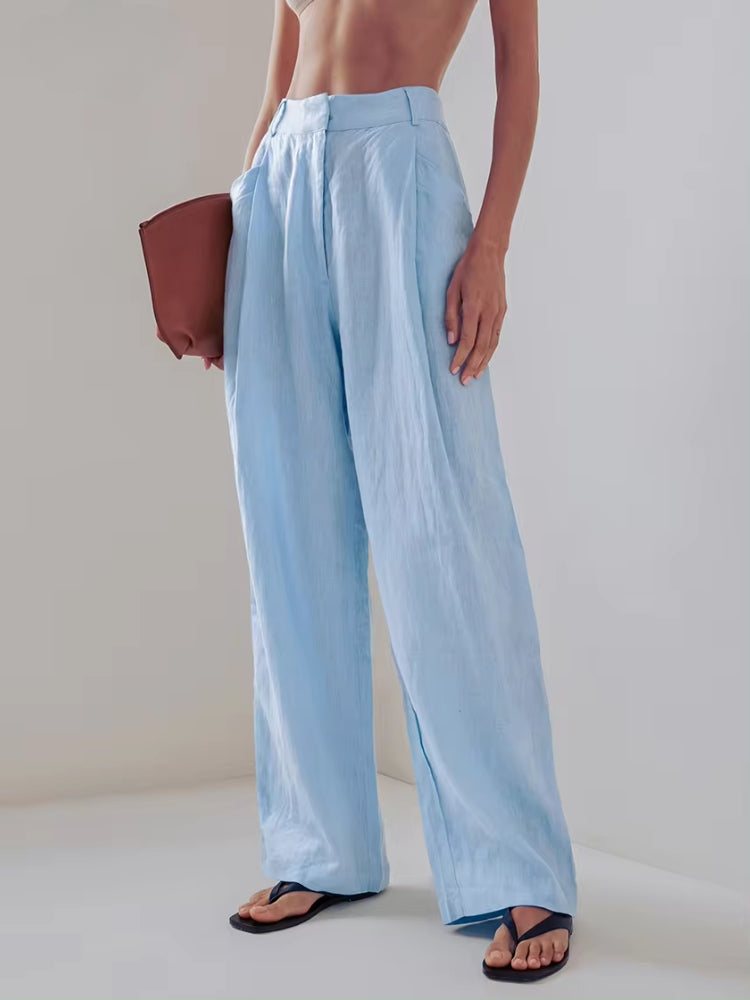 Shirt & Pants Blue Two Piece Set - KAYSMAR