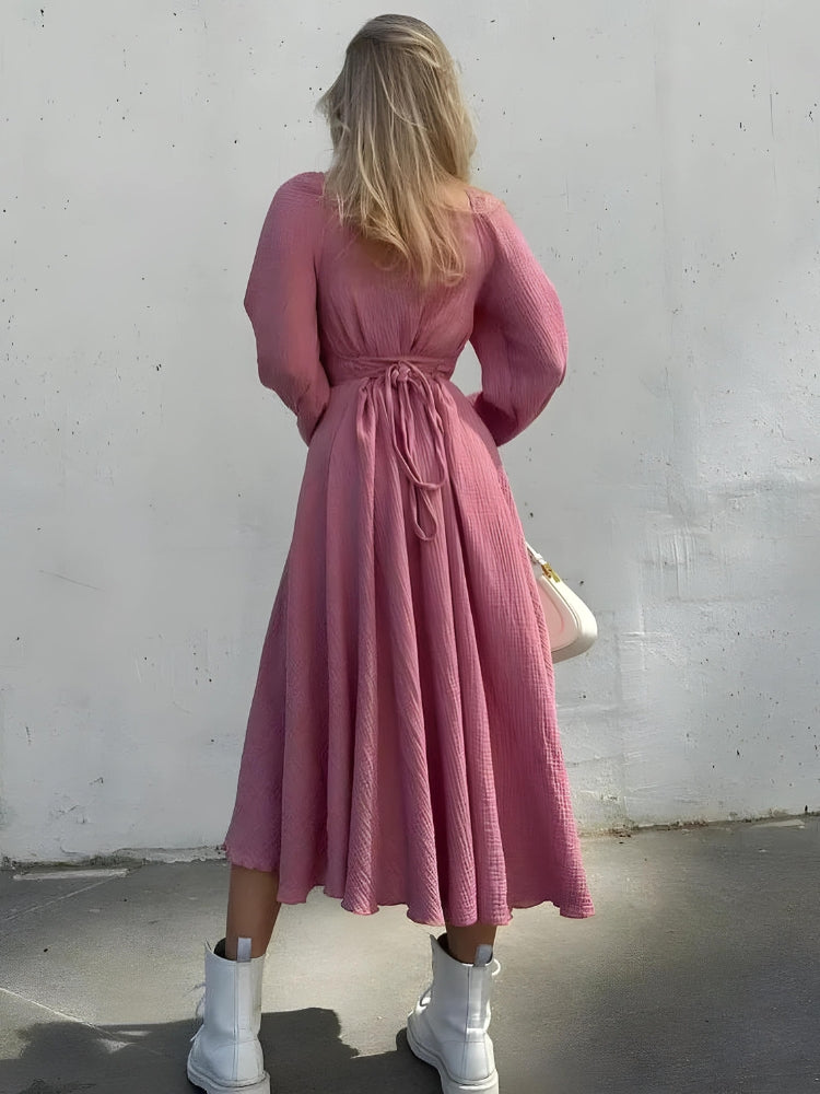 Slit Midi Dress - KAYSMAR