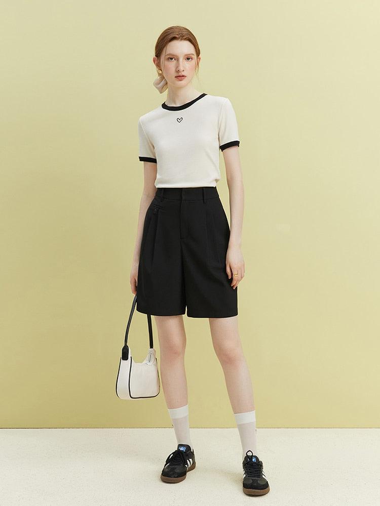 Soft Girl Minimal Heart Tee - KAYSMAR