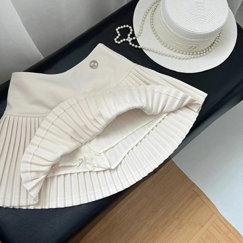 Soft Girl Pleated High Rise Mini Skort - KAYSMAR