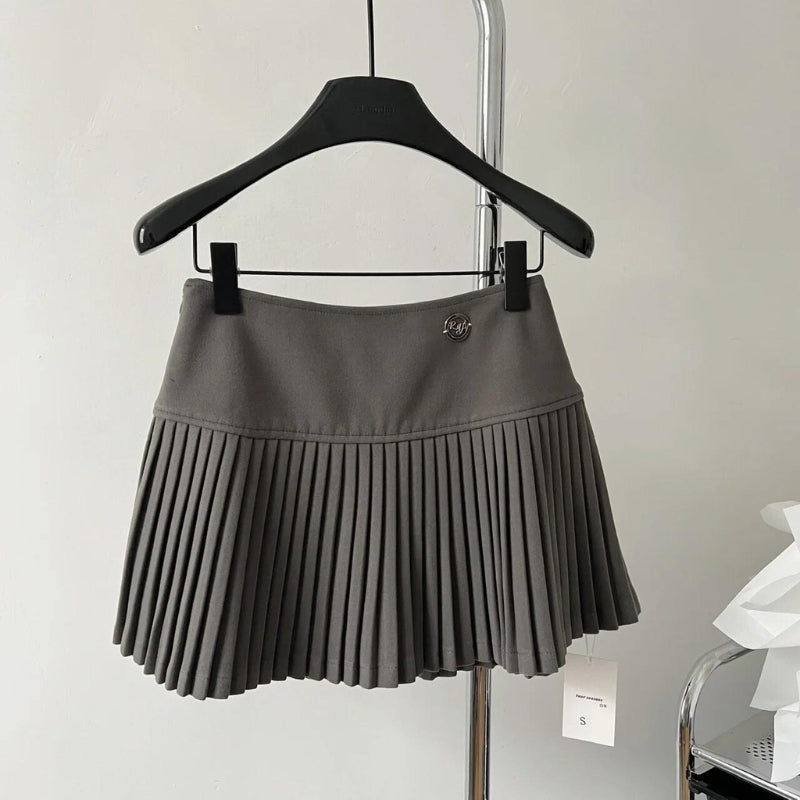 Soft Girl Pleated High Rise Mini Skort - KAYSMAR
