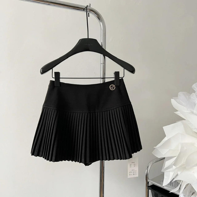 Soft Girl Pleated High Rise Mini Skort - KAYSMAR