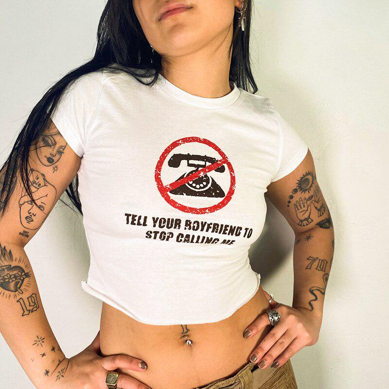 Tell Your Boyfriend Crop Top - KAYSMAR