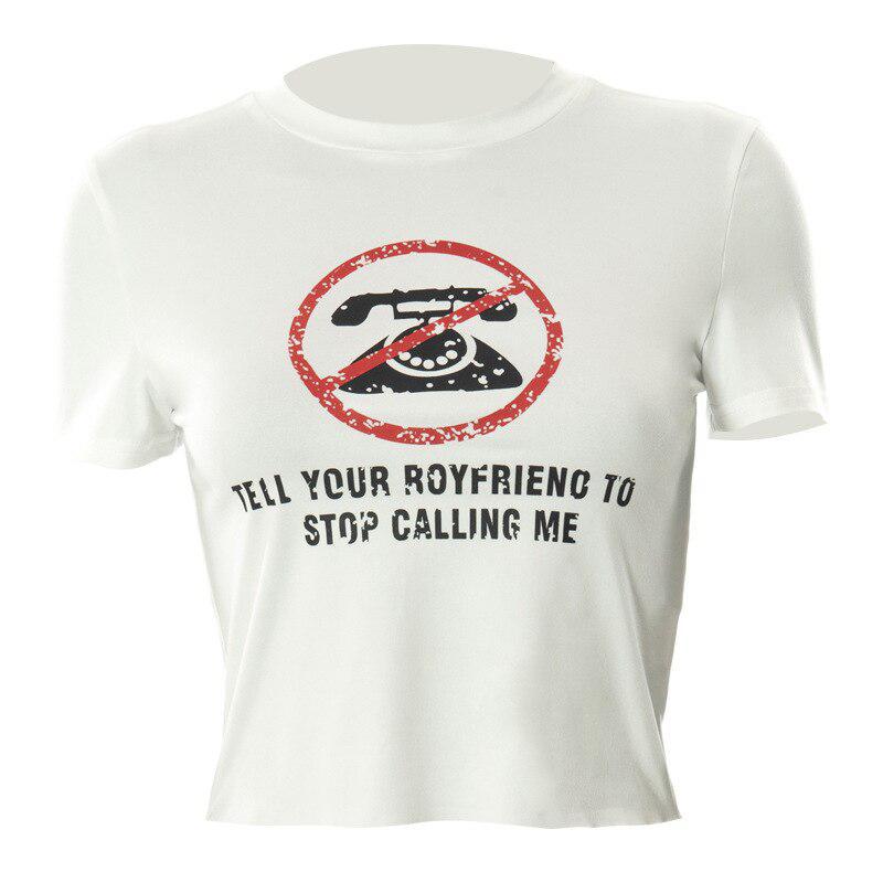 Tell Your Boyfriend Crop Top - KAYSMAR
