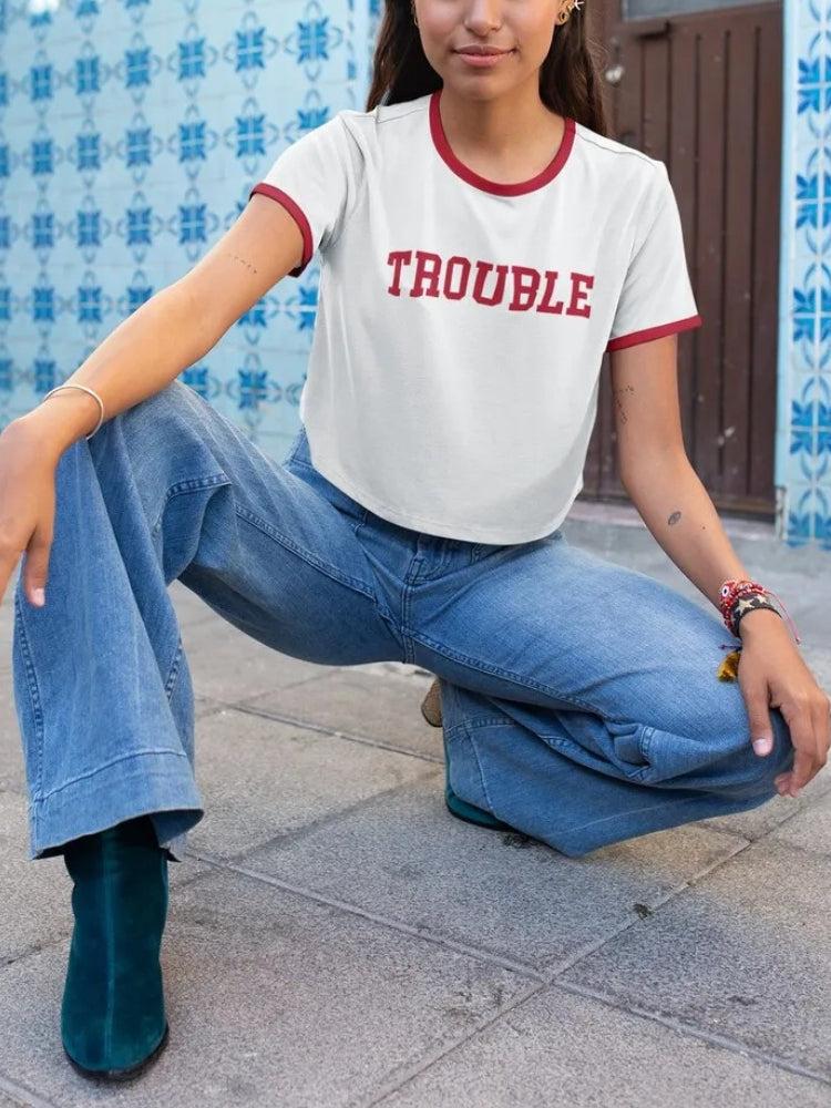 Trouble Ringer Tee - KAYSMAR