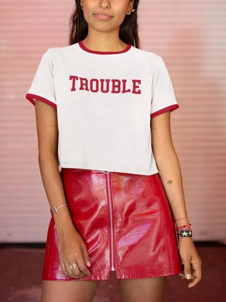 Trouble Ringer Tee - KAYSMAR