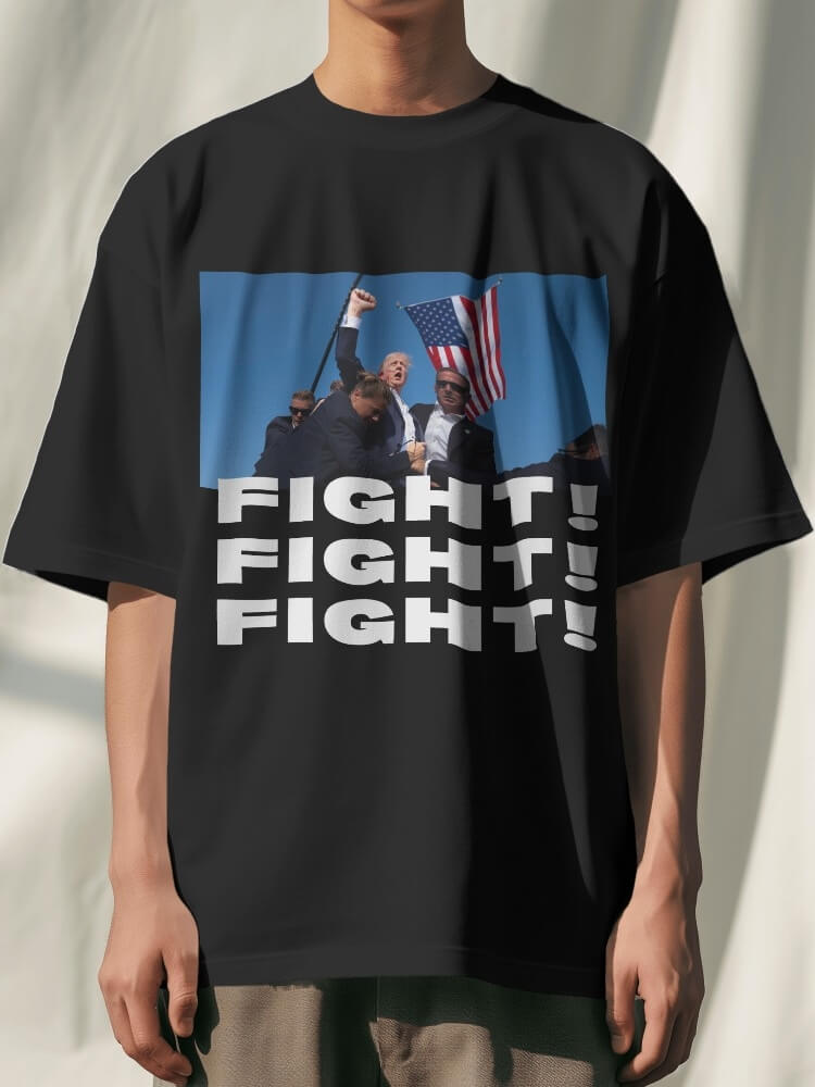 Trump Fight Tee - KAYSMAR
