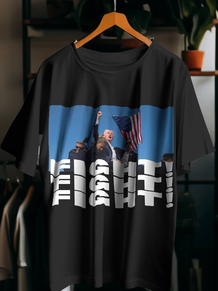Trump Fight Tee - KAYSMAR