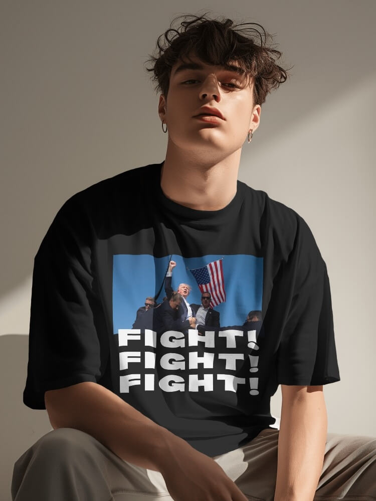 Trump Fight Tee - KAYSMAR