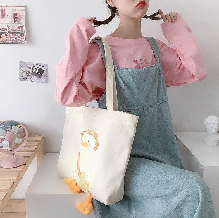 Weirdcore Duck Cloth Bag - KAYSMAR