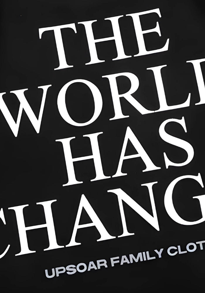 World Has Changed Graphic Tee - KAYSMAR