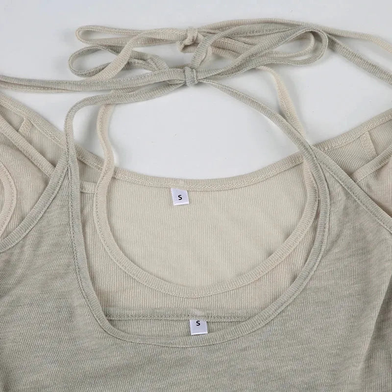 Y2K Cut Out Crop Top - KAYSMAR