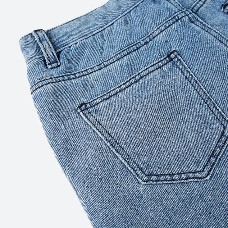 Y2K Star Jean Shorts - KAYSMAR