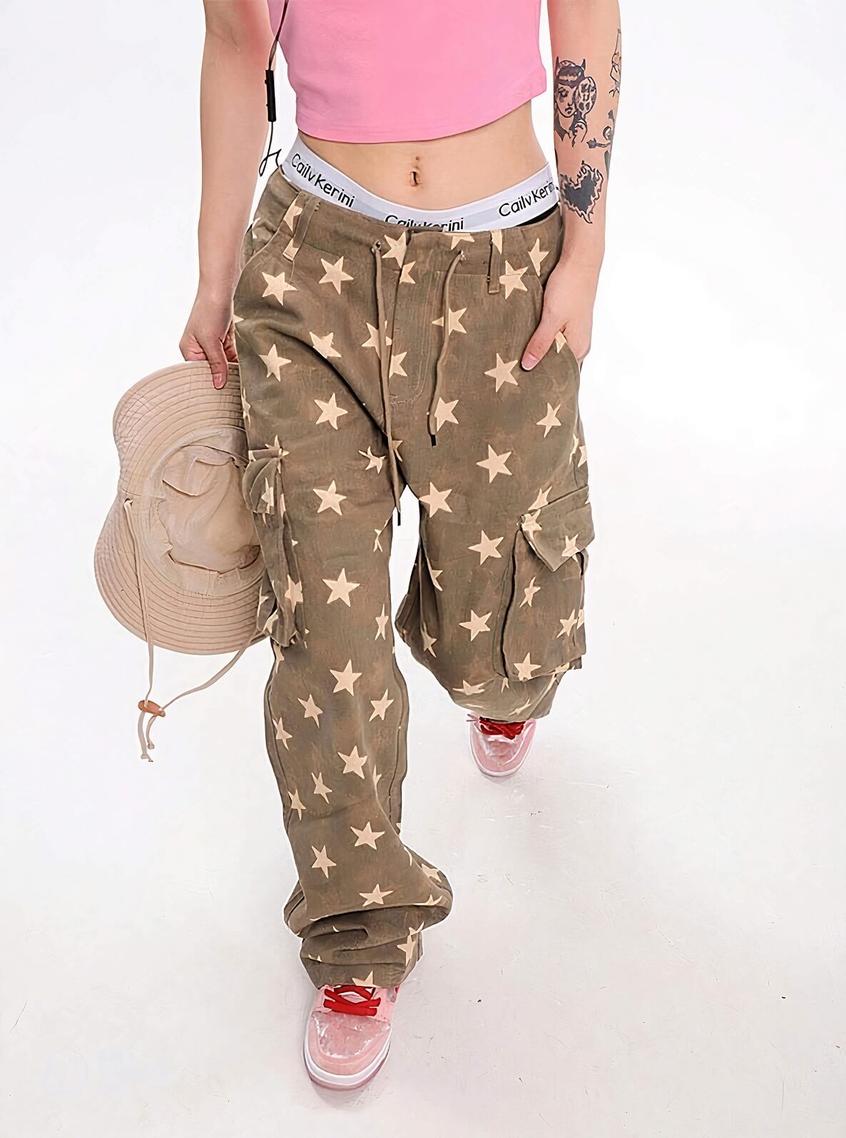 Y2K Star Low Rise Jeans - KAYSMAR