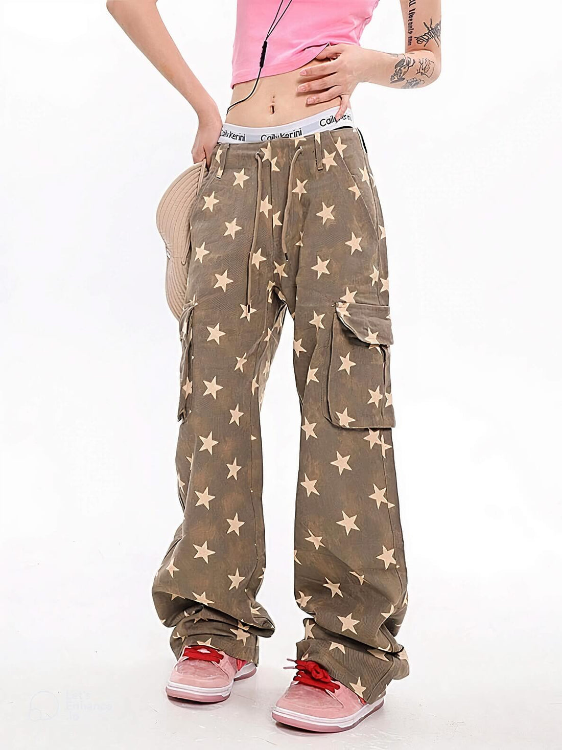 Y2K Star Low Rise Jeans - KAYSMAR