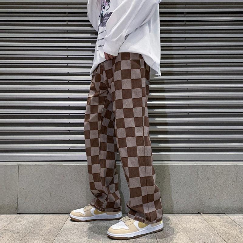 Y2K Checkered Pants - KAYSMAR