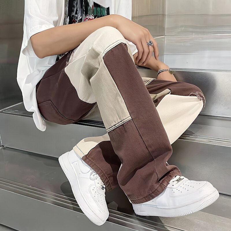 Y2K Patchwork Pants - KAYSMAR