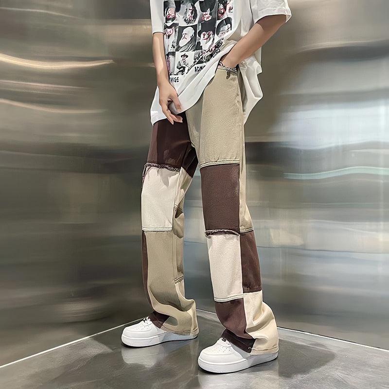 Y2K Patchwork Pants - KAYSMAR
