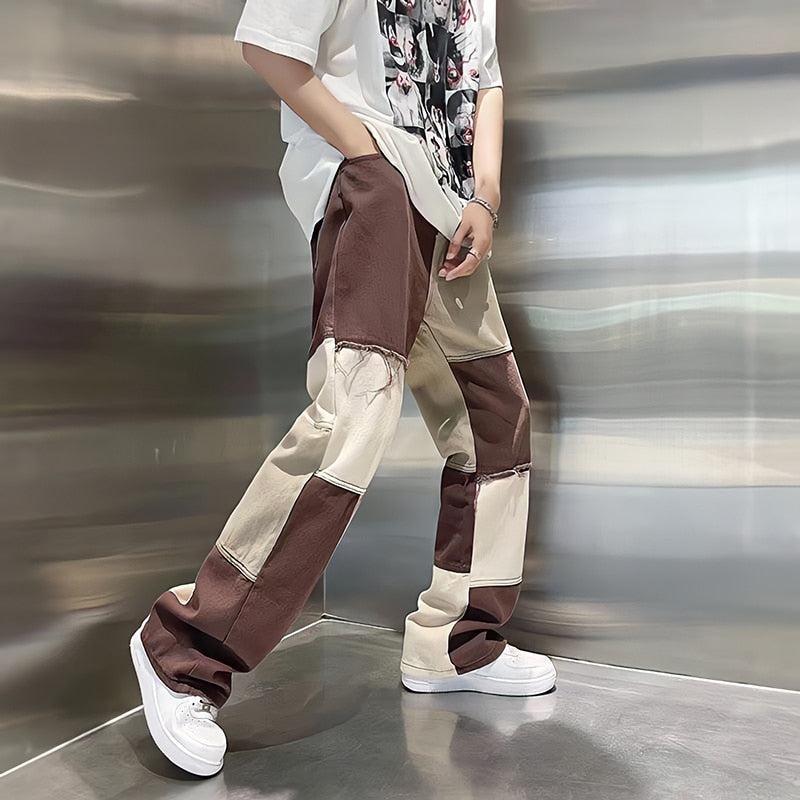 Y2K Patchwork Pants - KAYSMAR