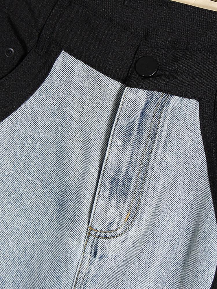 Y2K Wave Panel Jeans - KAYSMAR