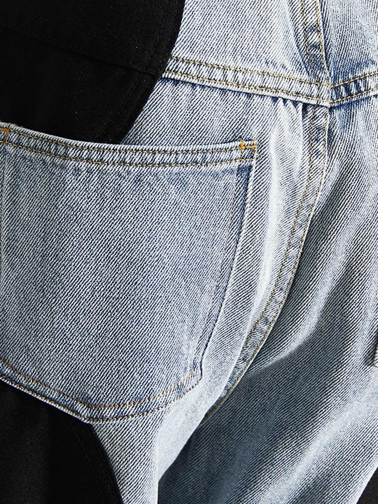 Y2K Wave Panel Jeans - KAYSMAR