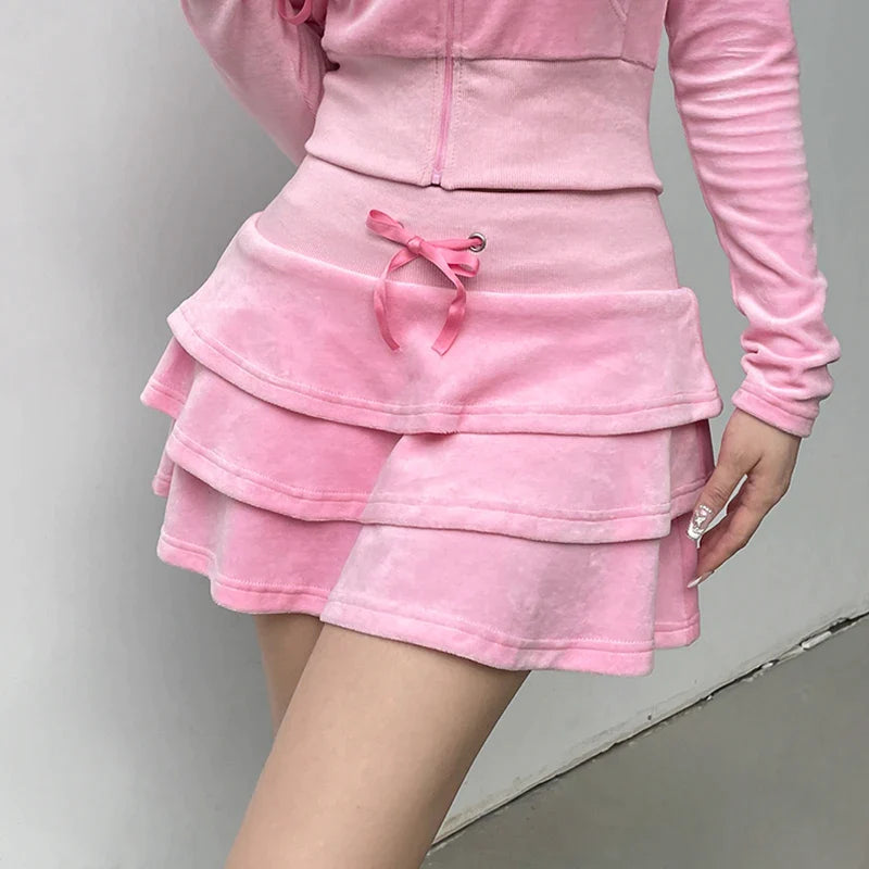 Cutecore Sweet Pink Skirt - Kaysmar