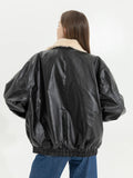 Faux Leather & Fur Jacket - Kaysmar