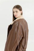 Faux Leather & Fur Jacket - Kaysmar