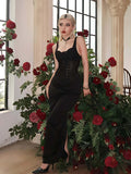Gothic Lace Strappy Dress - Kaysmar