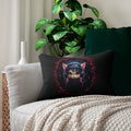 Kawaii Cat Cute Spun Lumbar Pillow - Kaysmar
