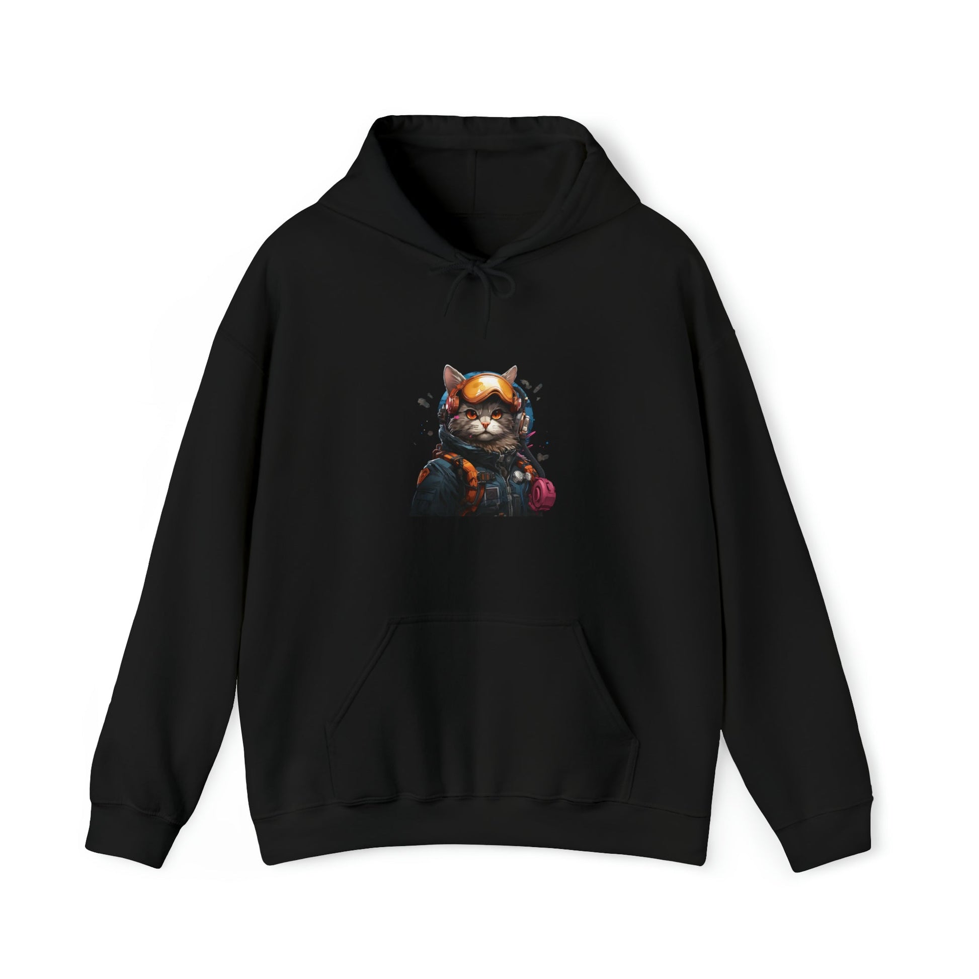 Space Cute Cat Hooded Sweatshirt - Kaysmar