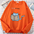 Studying Cute Cat Sweatshirts - Kaysmar