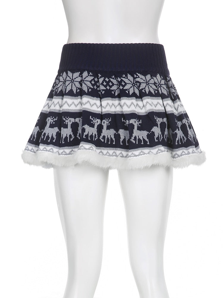 Christmas Mini Skirt