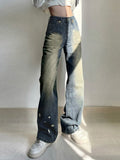 Grunge Y2k Star Jeans - Kaysmar