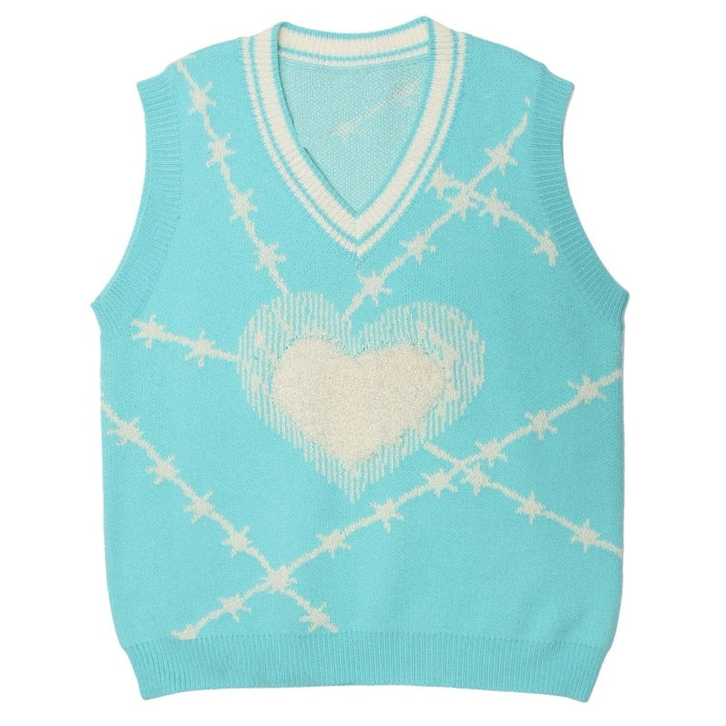 Heart Sweater Vest - Kaysmar