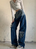 Streetwear Baggy Heart Jeans - Kaysmar