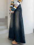 Vintage Harajuku Denim Skirt - Kaysmar